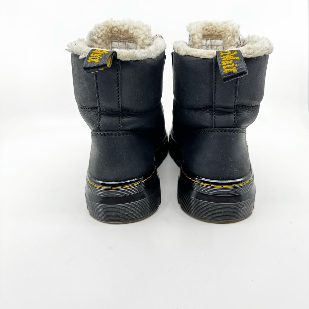 DR MARTEN’S COMBS FAUX SHEARLING LINED CASUAL BOOTS - Picture 3 of 12